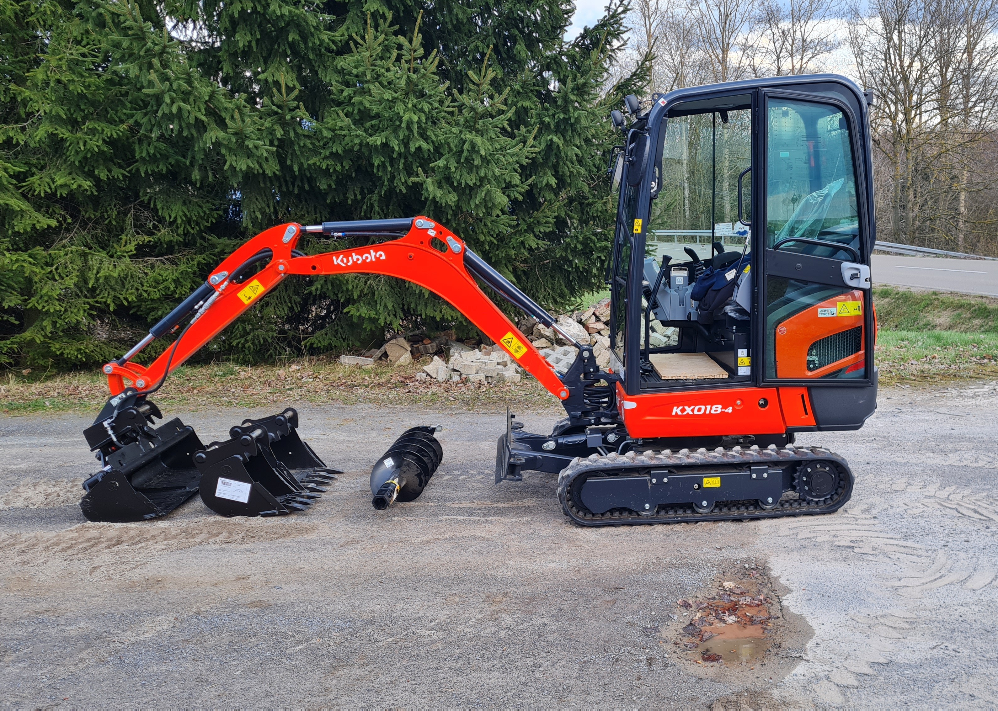 Kubota Minibagger KX018-4